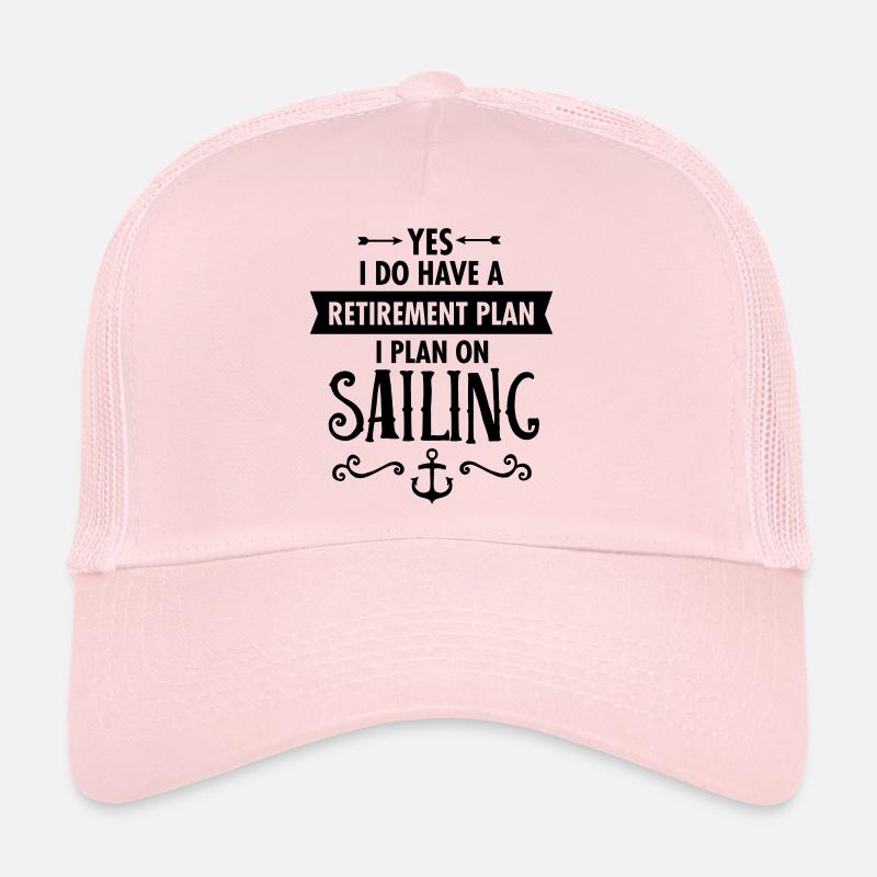 Retirement - Sailing Casquette trucker 