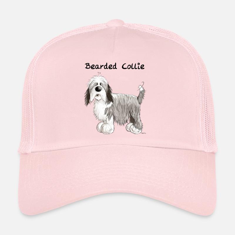 Mignon Bearded Collie Casquette trucker 