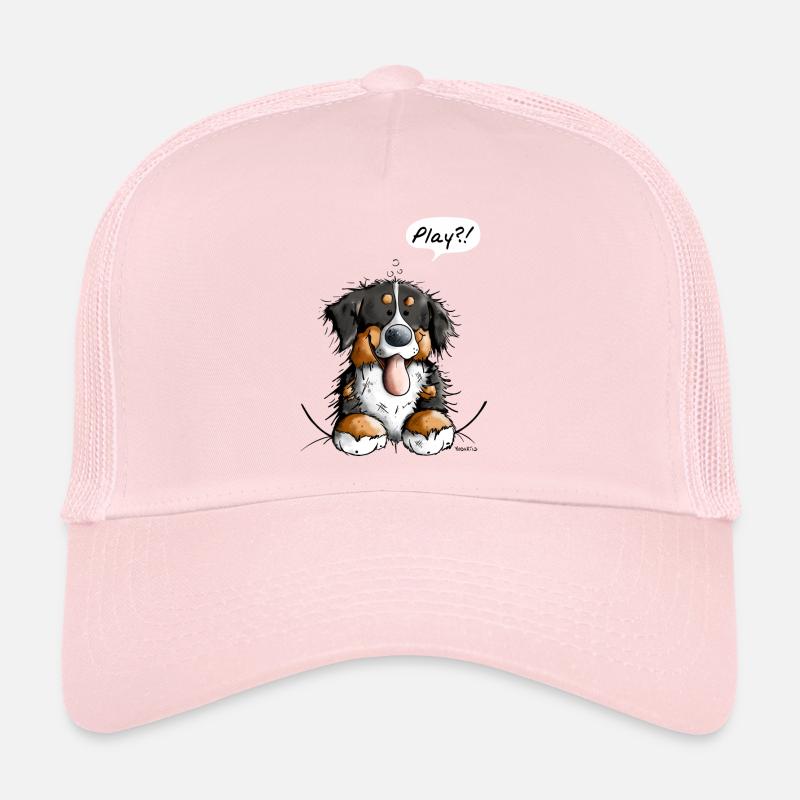 Berner Sennenhund Play - Bernese Mountain Dog Trucker Cap