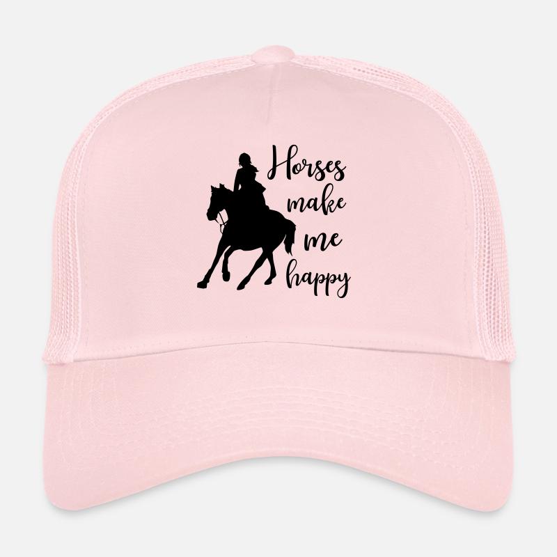 Cavalier équitation cavalier amateur de chevaux Ross Casquette trucker 