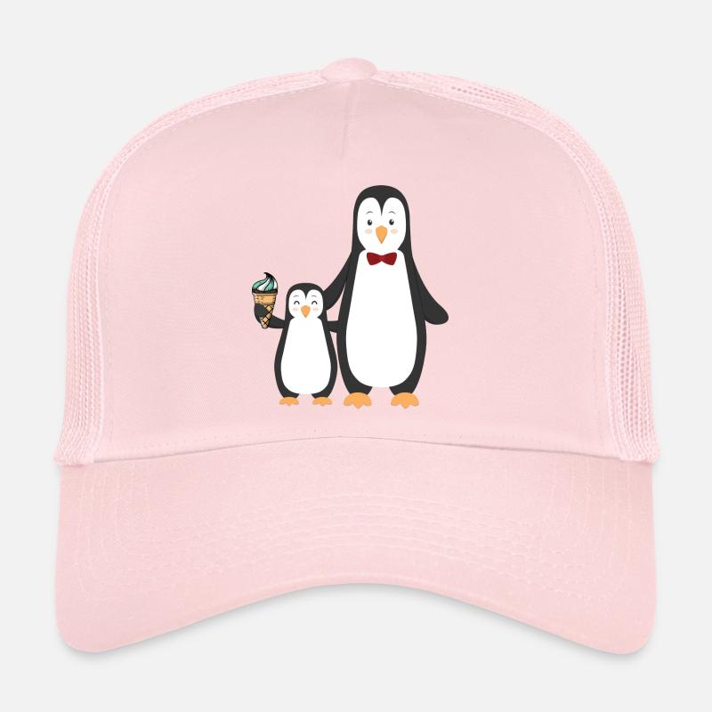 Penguins avec de la glace Casquette trucker 