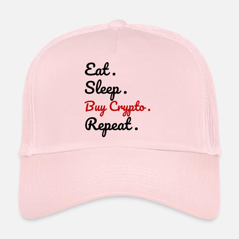 Ear. Sleep. Buy Crypto. Repeat. Trucker Cap