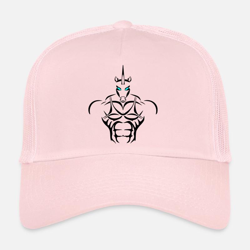 Alpha maiden Deluxe - Trucker Cap - Hellrosa