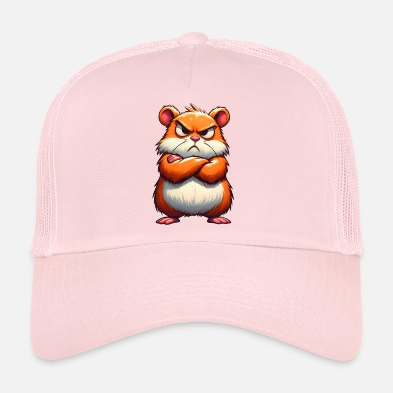 hamster grognon mécontent Casquette trucker 