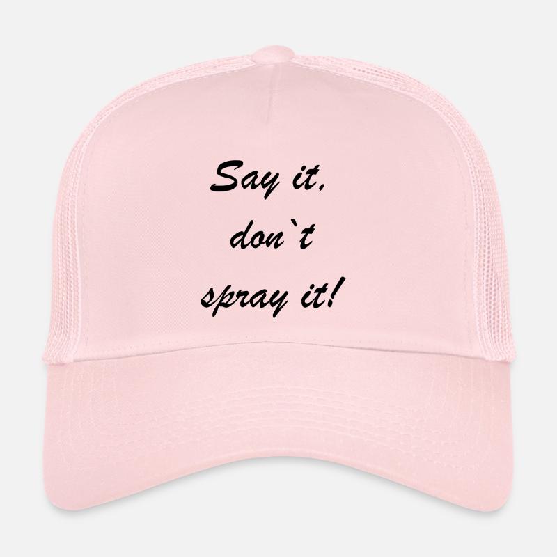 Dis-le Casquette trucker 
