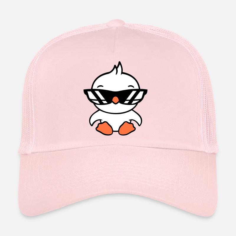 Vogel Sonnenbrille Cool schwarze Brille Coolness Trucker Cap