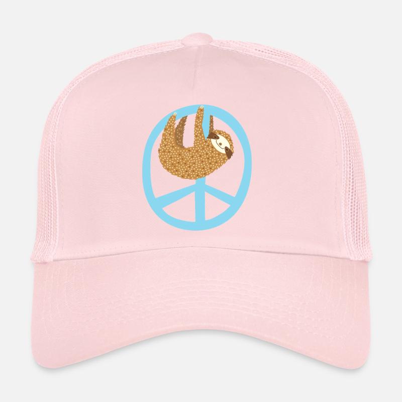 Faultier Peacezeichen Trucker Cap
