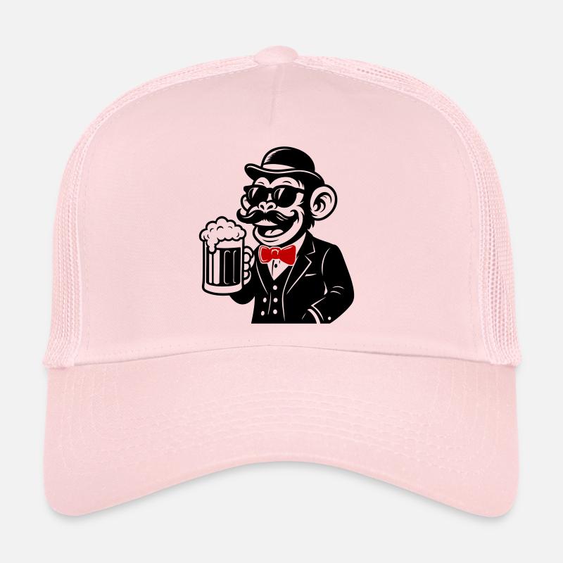 Monkey Beer Sir Trucker Cap