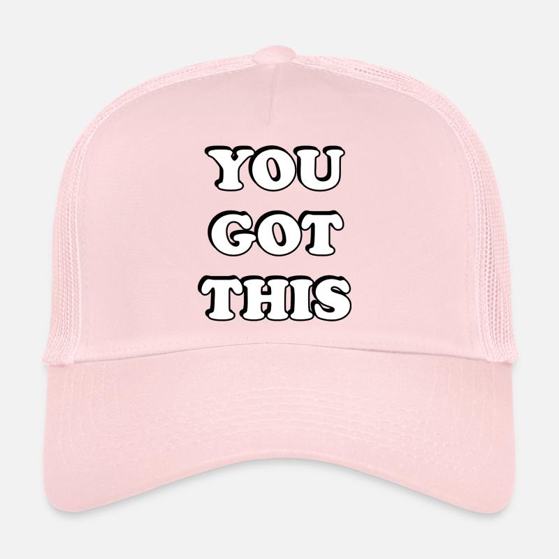 Vous avez cette typographie audacieuse Casquette trucker 