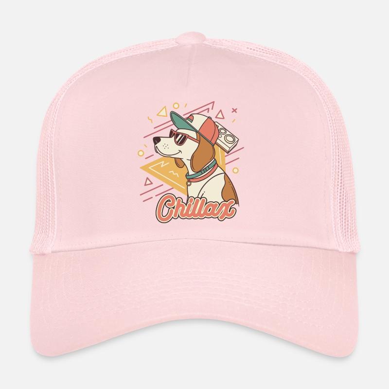 Chillax Hund Retro Trucker Cap