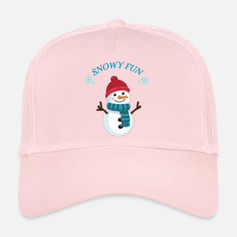 Schneemann Spaß  Trucker Cap