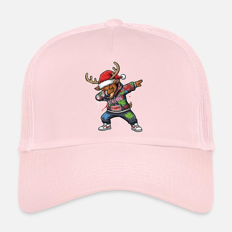Mode Art de rue de Noël de Noël Casquette trucker 