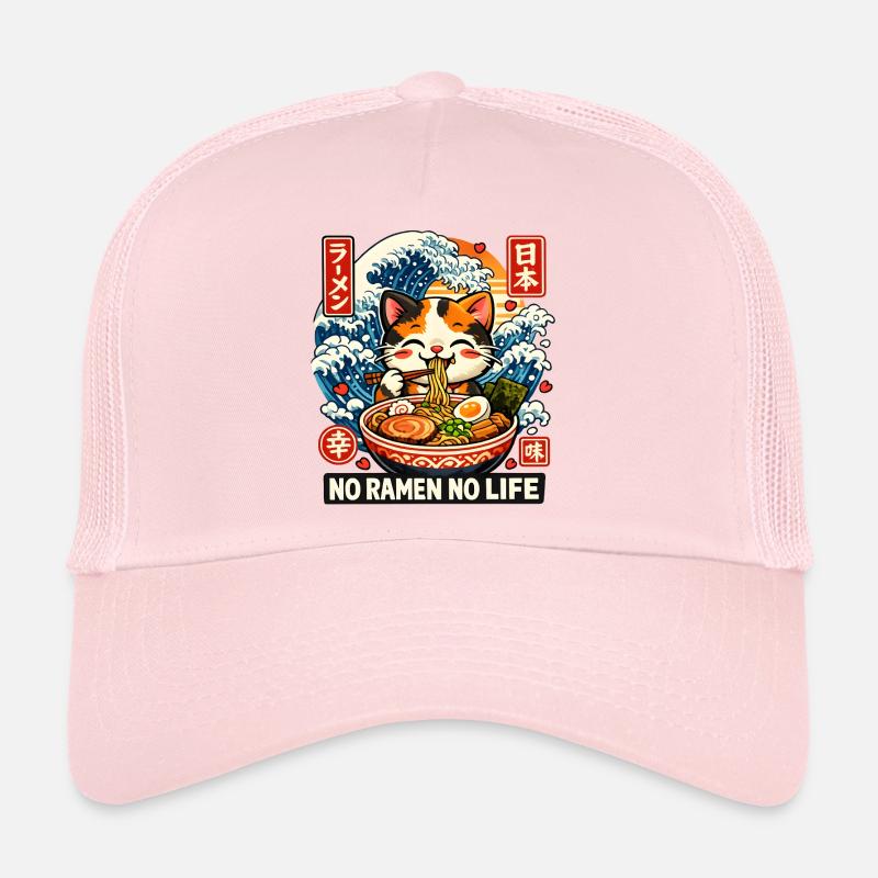 Ramen Cat Kanagawa Trucker Cap