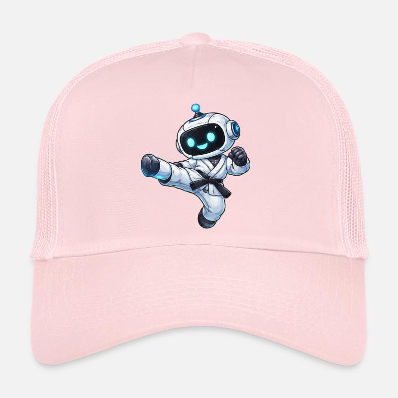 Robot de combat en karaté Casquette trucker 