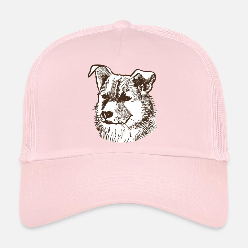 Chien Casquette trucker 
