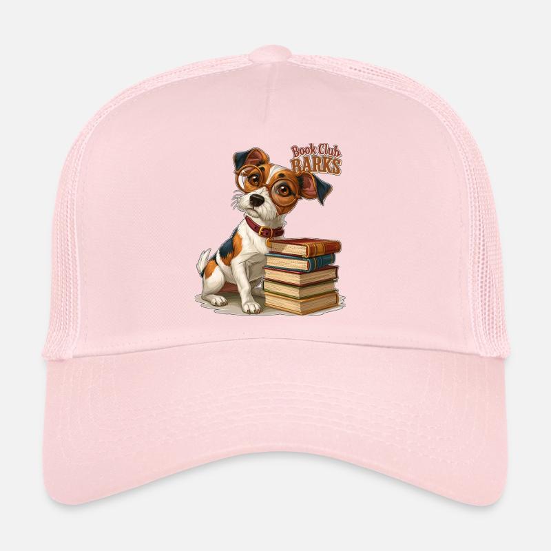 Le club de lecture aboie le chiot de lecture Casquette trucker