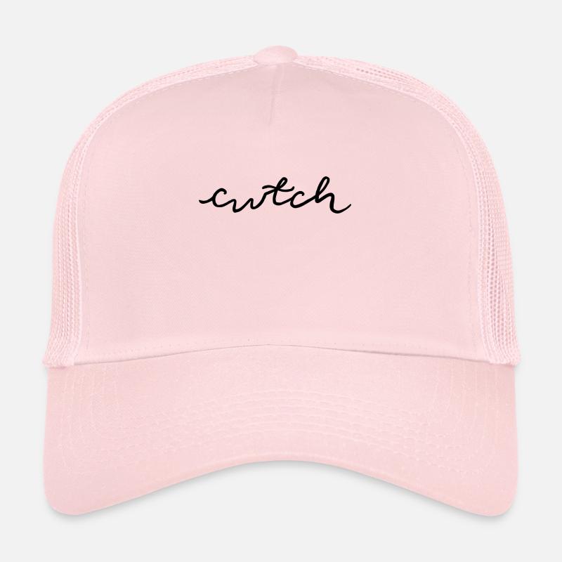 cwtch, cuddle in Welsh Trucker Cap