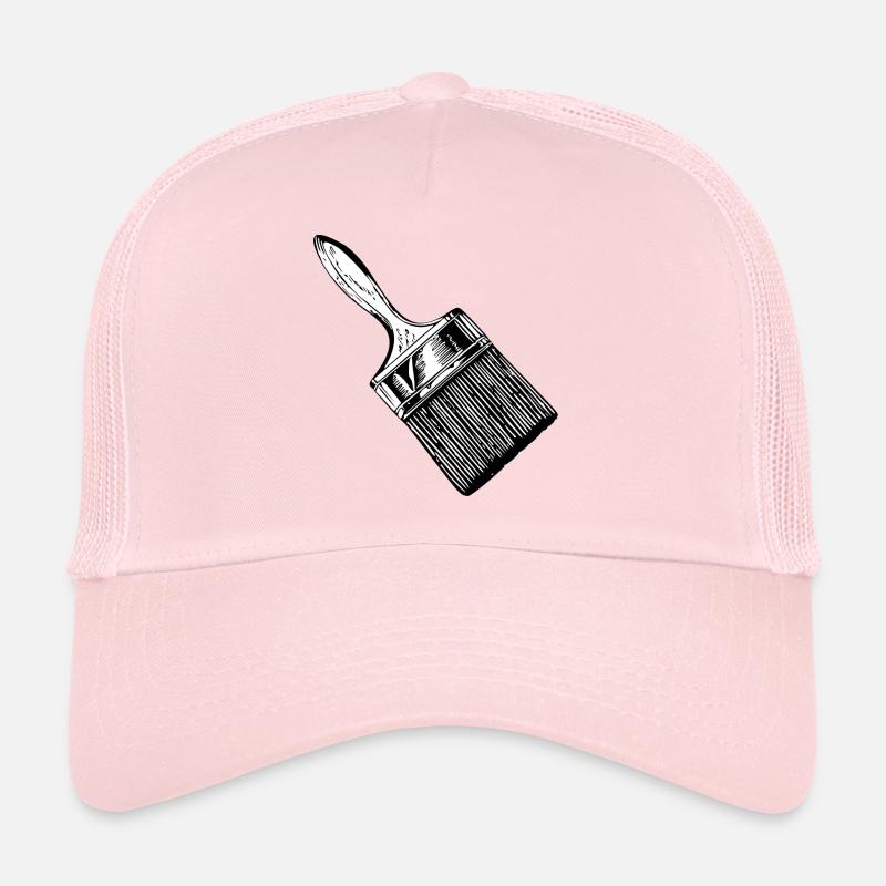 pinsel - Trucker Cap - Hellrosa