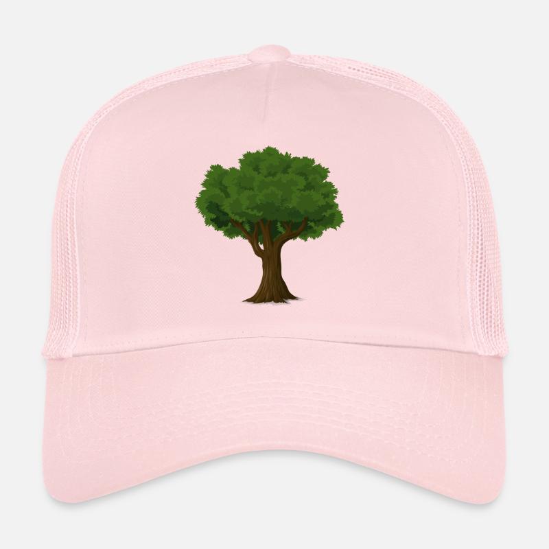Baum / Bäume - Wald Natur Baum des Lebens - Trucker Cap - Hellrosa