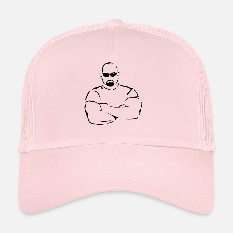 Da Bouncer - Black Trucker Cap
