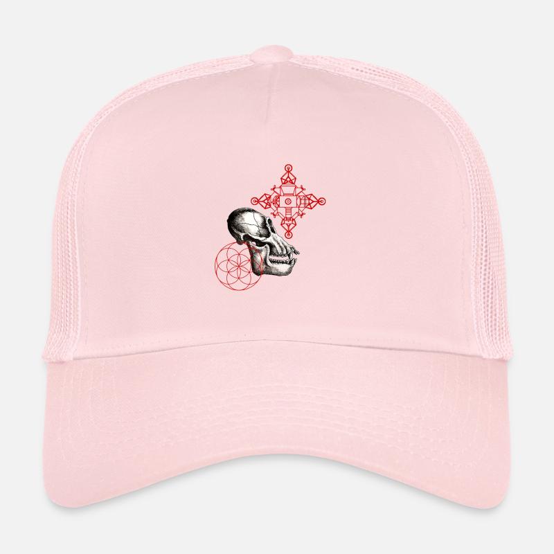 Mond-Australepithecus - Trucker Cap - Hellrosa