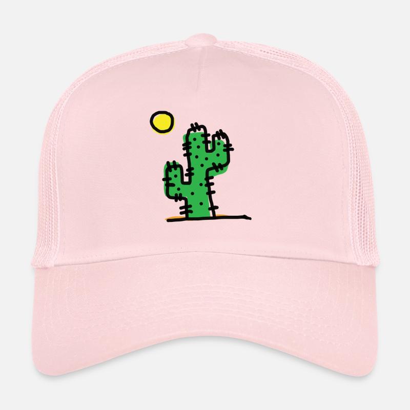 Einzelner Kaktus Trucker Cap