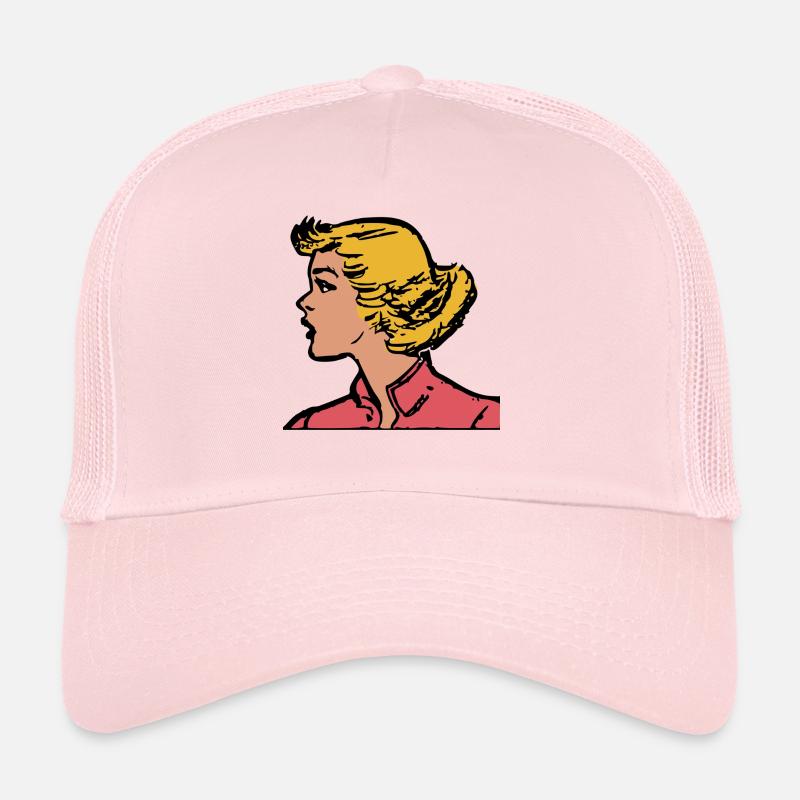 blond Casquette trucker 