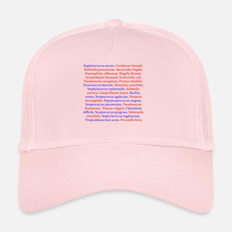 Liste des bactéries Casquette trucker 