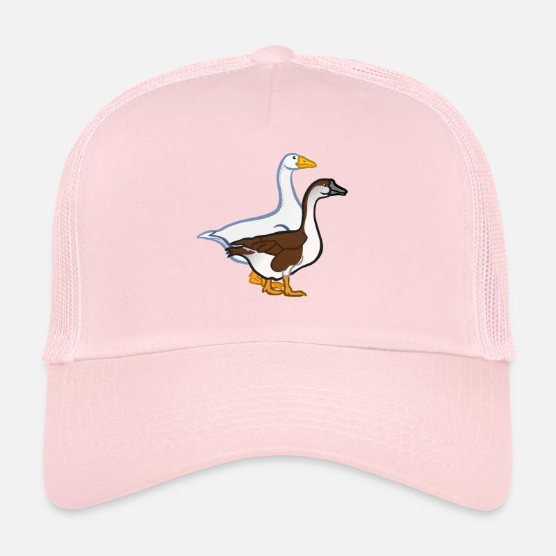 Gänse - Trucker Cap - Hellrosa