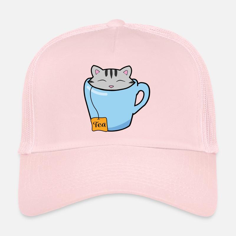 Teetasse Katze Trucker Cap