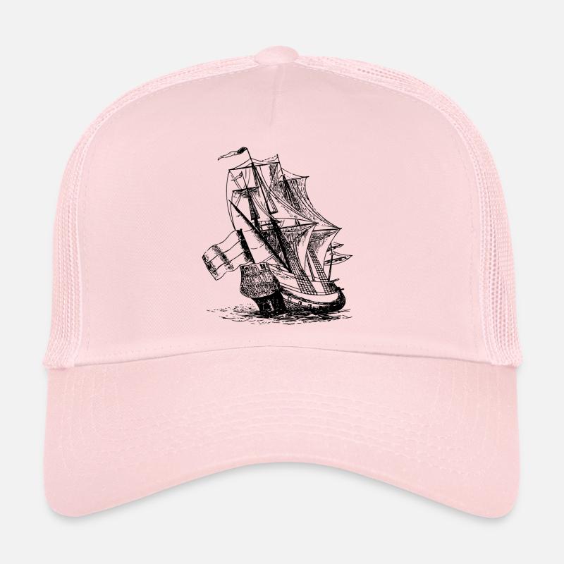 Auf hoher See - Trucker Cap - Hellrosa