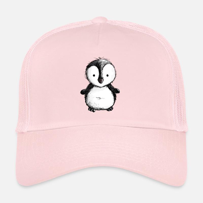 Kleiner Pinguin - Pinguine - Vogel - Königspinguin - Trucker Cap - Hellrosa