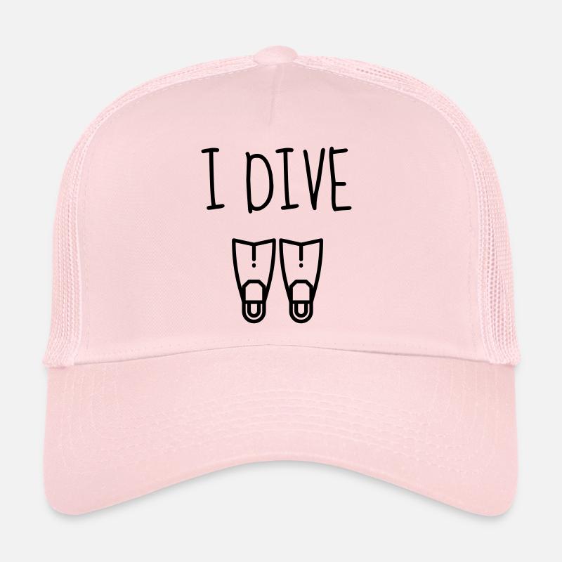 Plongée Sous-Marine / Plongeur / Diver / Natation Casquette trucker 
