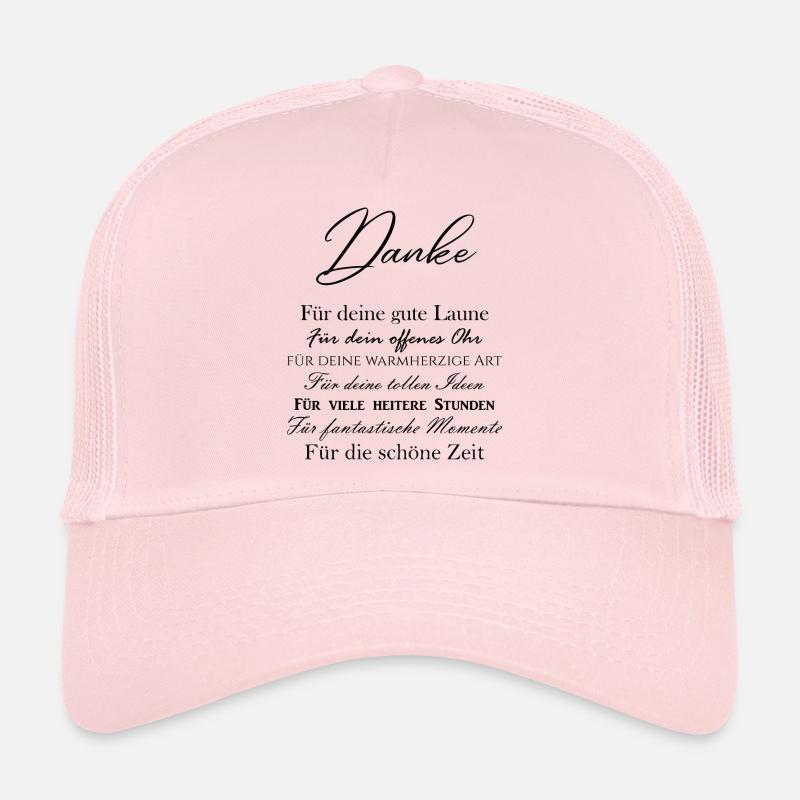 Danke Kollegen - Trucker Cap - Hellrosa