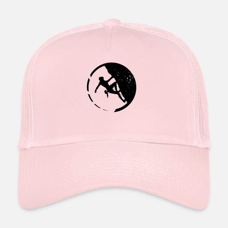 Klettern Bergsteigen Mountaineer Alpinist Boulderi Trucker Cap