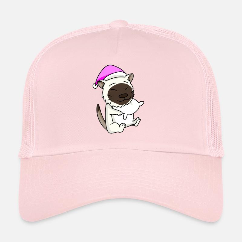 Chat race de chat Birmanie Casquette trucker 