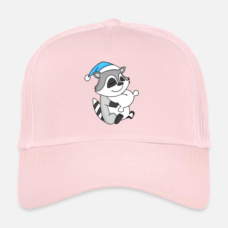 Waschbär Baby - Trucker Cap - Hellrosa