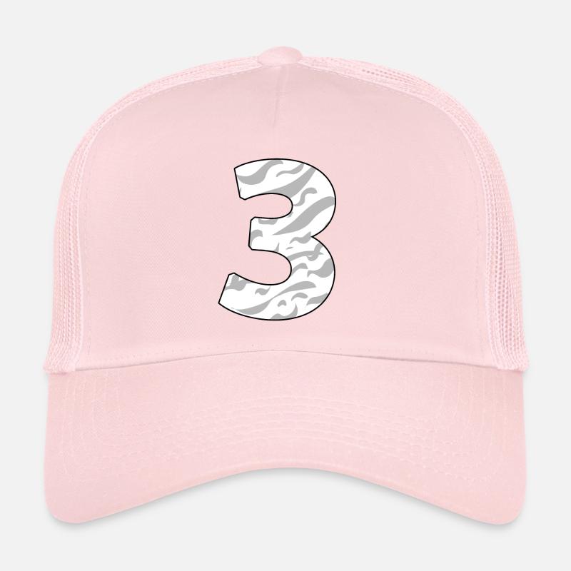 3 - Trucker Cap - Hellrosa