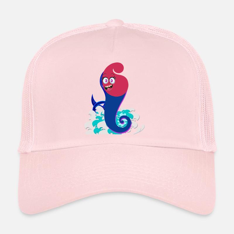 Surf-Spiral-Geist Trucker Cap