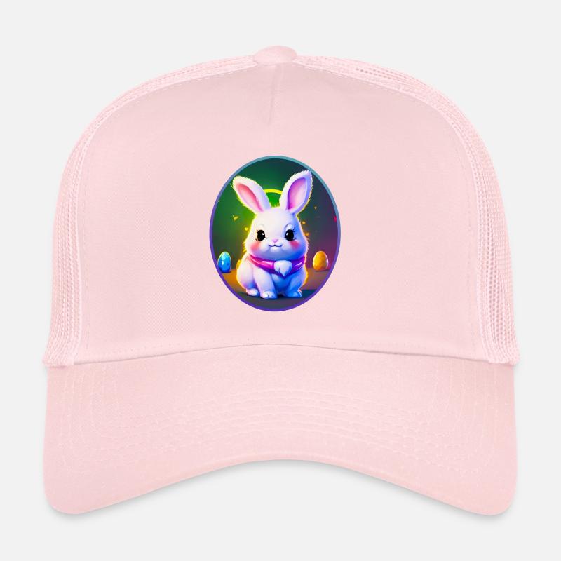 Œuf de Pâques avec motif de lapin de Pâques Casquette trucker 