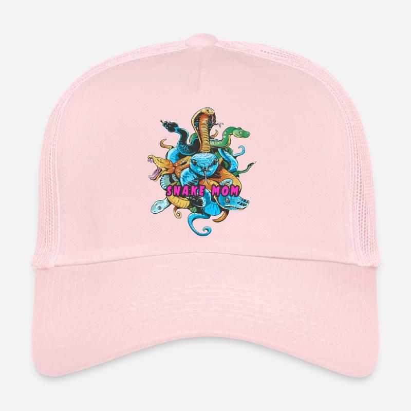Schlangen Mutter - Trucker Cap - Hellrosa