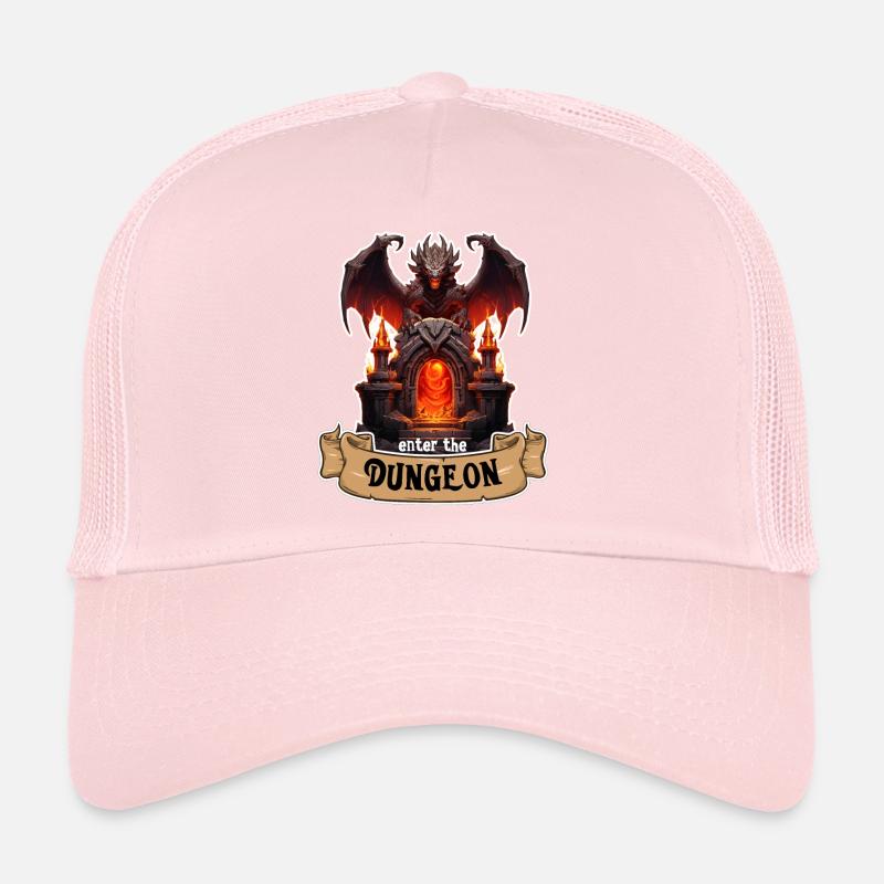 Enter the Dunegon Rollenspiel Tor Drache Trucker Cap