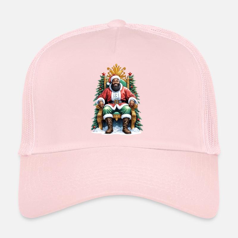 Heureux Père Noël Roi Expulsé Casquette trucker 