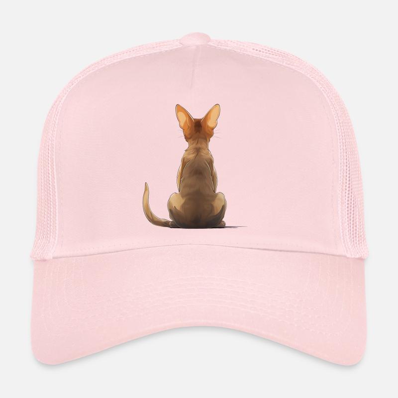 Abessinische Katze Trucker Cap