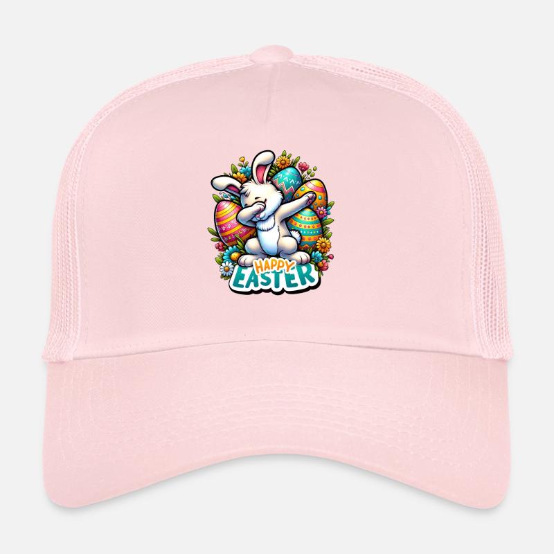 Happy Easter – Süßer Osterhase mit Dab Pose Trucker Cap