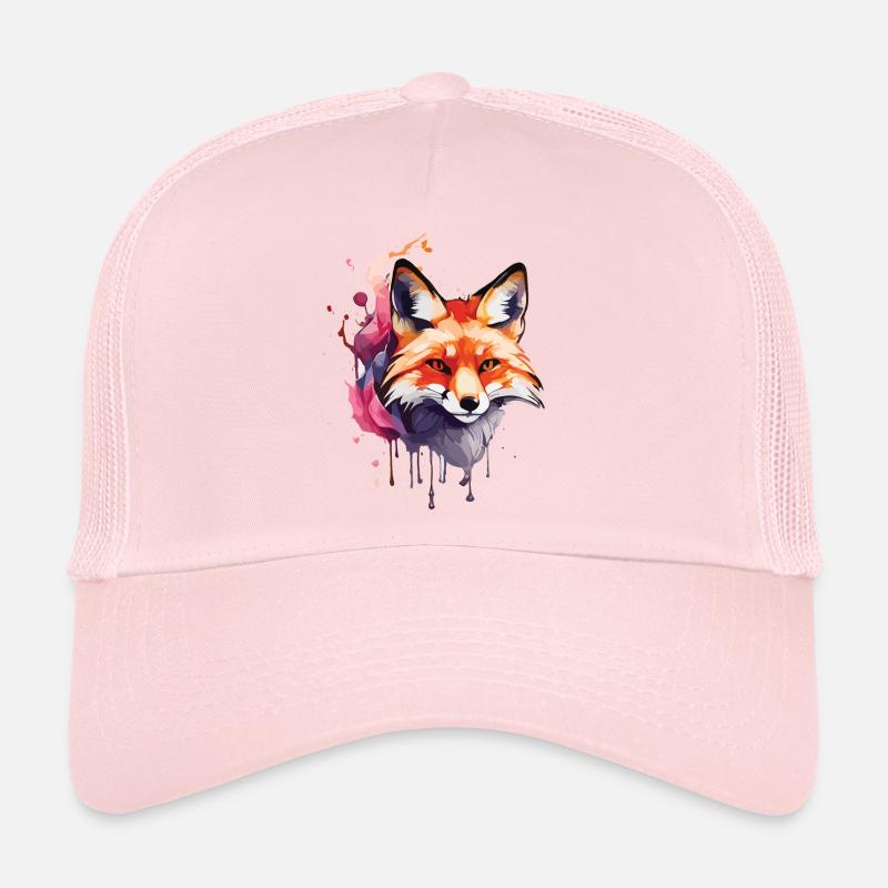 Renard mignon Casquette trucker 