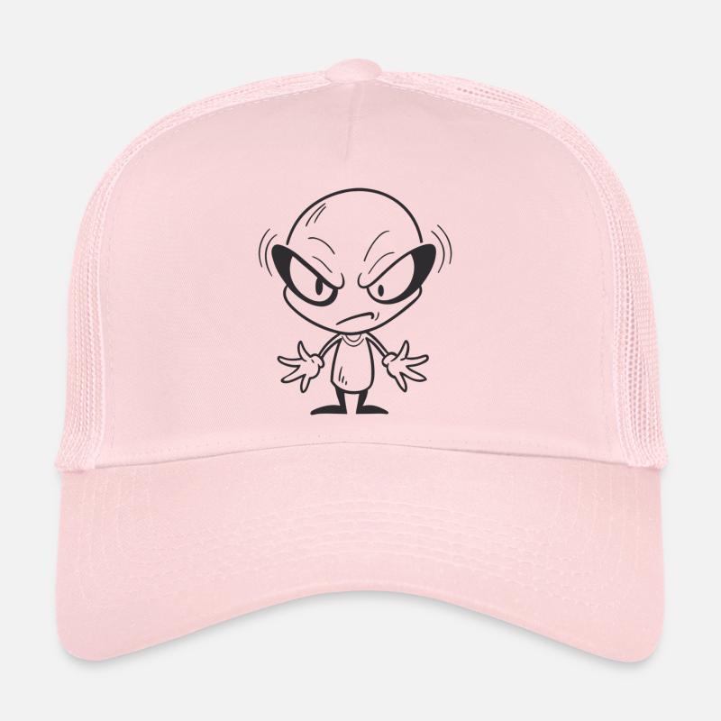 Grumpy Alien Trucker Cap