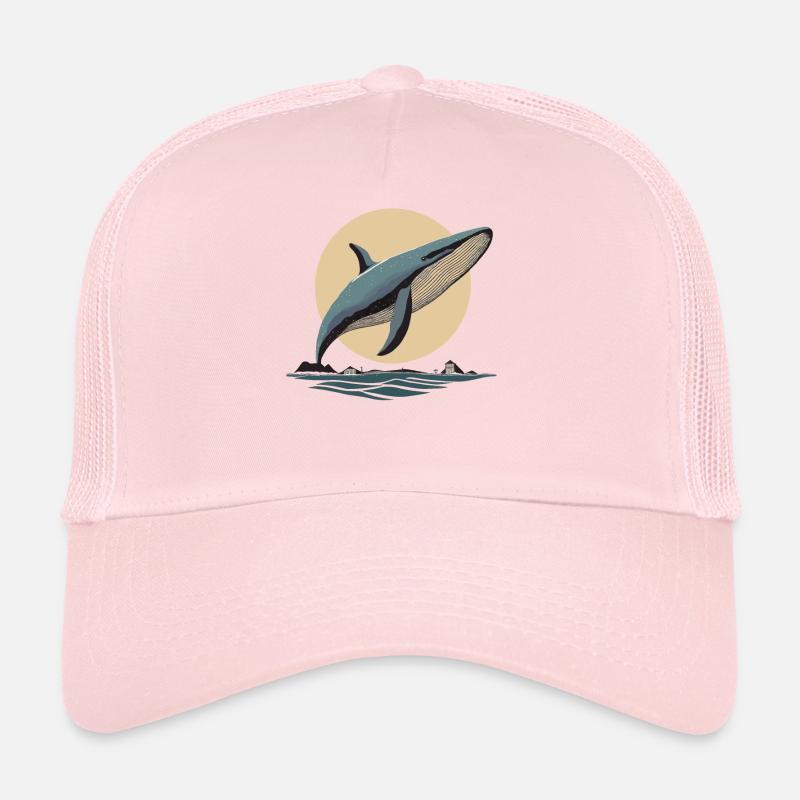 Orca, Wal, Tiere, Ozean Trucker Cap