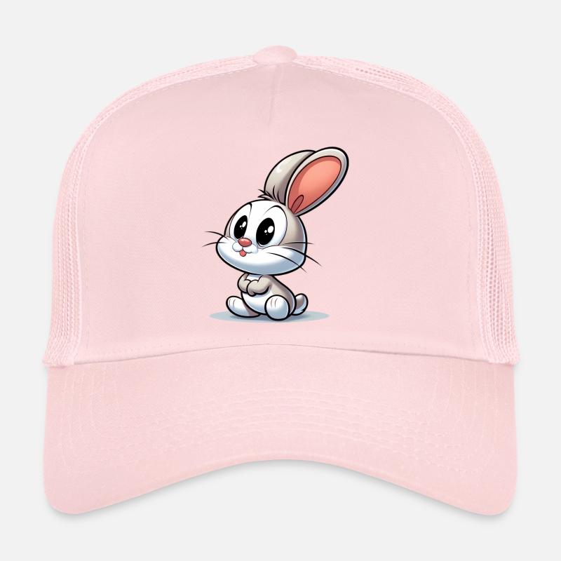 Kaninchen - Trucker Cap - Hellrosa