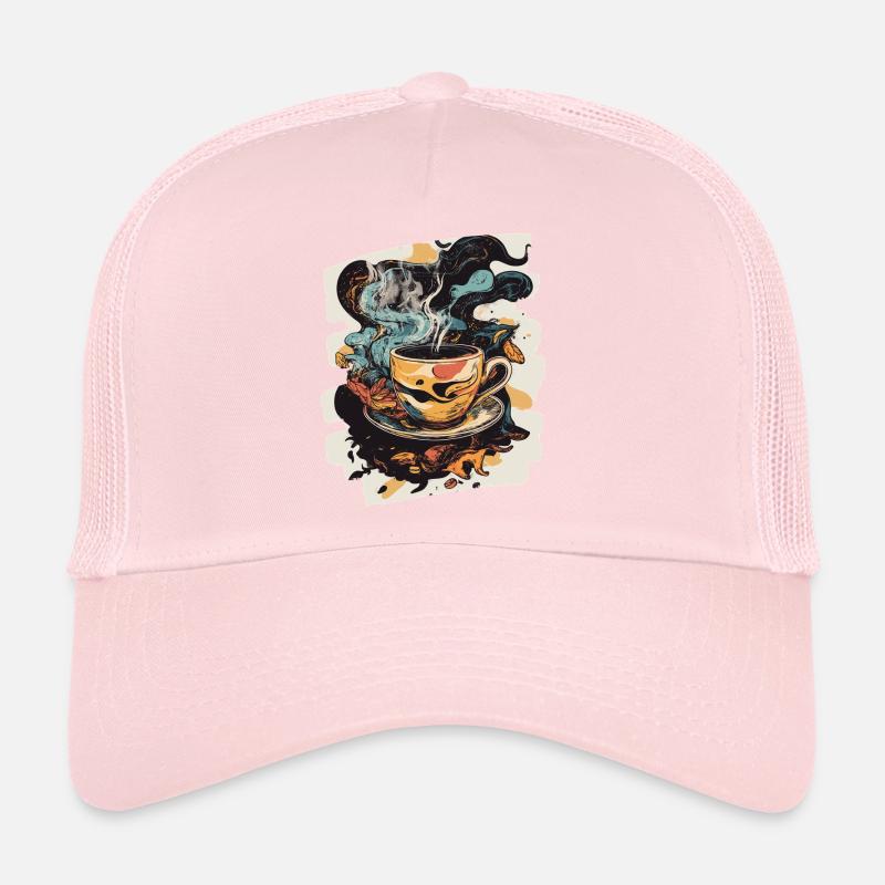 Coffee Coffee Coffee Lovers Trucker Cap